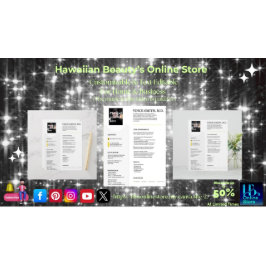 写真4を使用したカスタマイズ可能な再開テンプレート レターヘッド