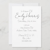 写真4枚、卒業パーティー クラスのカード カード (裏面)