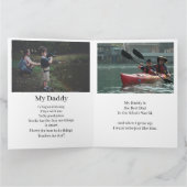 写真4父の日帰りカード カード (内部)