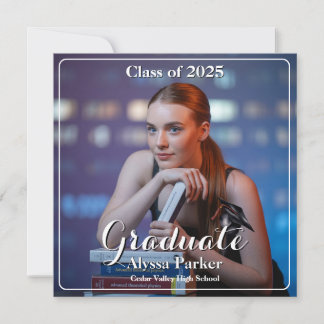 写真4高校卒業発表 案内状