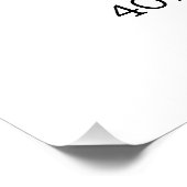 写真40th誕生日ウェルカムサイン | 誰が40歳か見て ポスター (コーナー)