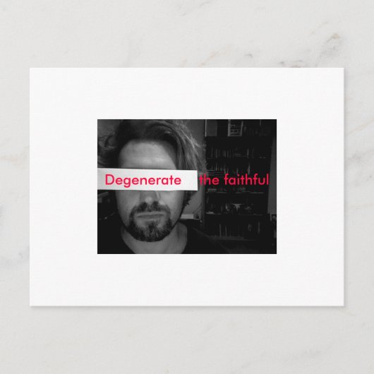 写真44は、    忠実の退化します ポストカード (正面)