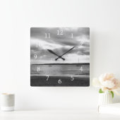 写真46 スクエア壁時計 (ホーム)