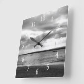 写真46 スクエア壁時計 (傾斜)