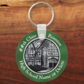 写真50パーソナライズされた号高校懇親会ギフト キーホルダー (正面)