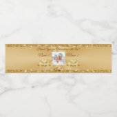 写真50周年記念ウォーターボトルラベル ペットボトルラベル (シングルラベル)