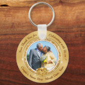 写真50周年記念結婚奨励金 キーホルダー (正面)