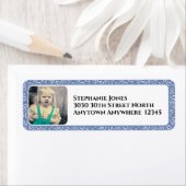 写真50番目の乱数パターンブルー ラベル (インサイチュ)