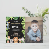 写真5thワイルドワン誕生日招待状 招待状 (スタンド正面)