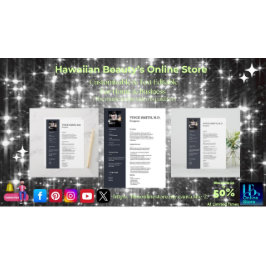 写真6を使用したカスタマイズ可能な再開テンプレート レターヘッド