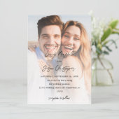 写真7モダン縦型結婚V2 招待状 (スタンド正面)