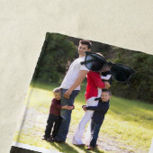 写真7枚とモノグラムのコラージュ ビーチタオル (インサイチュ)