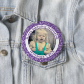 写真70番目の乱数パターン| 紫/白 缶バッジ (インサイチュ)