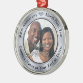 写真75、60、10周年記念オーナメント メタルオーナメント (左)