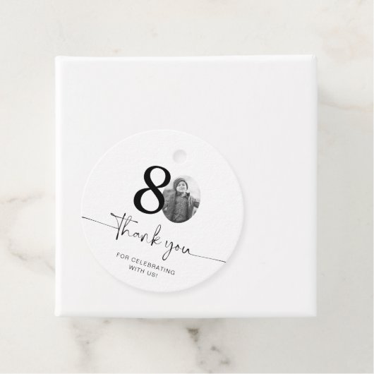 写真80th誕生日ありがとう フェイバータグ (インサイチュ)