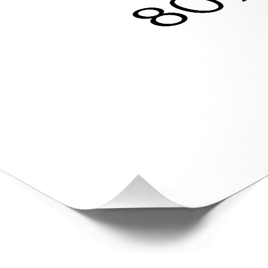 写真80th誕生日ウェルカムサイン | 誰の80か ポスター (コーナー)