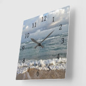 写真9海シービーチ スクエア壁時計 (傾斜)