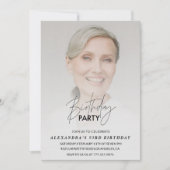 写真93歳の誕生日の招待バースデーパーティー 招待状 (正面)