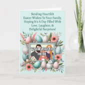 写真、あなたの心からのイースターの願いを送る。.. カード (正面)