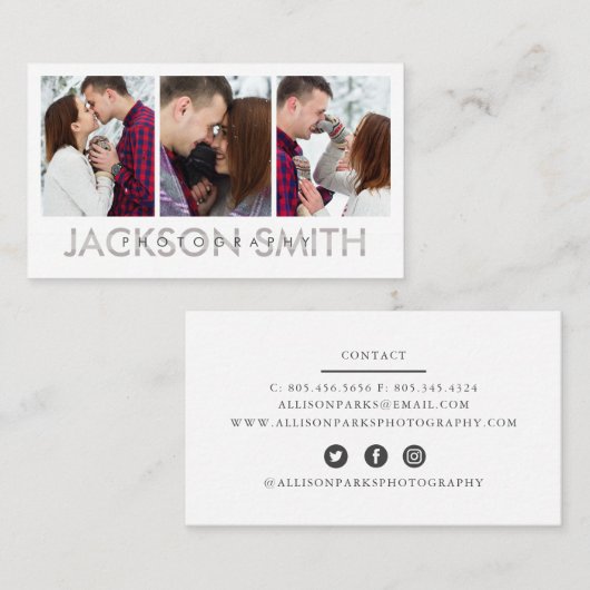 写真/その他の名刺 名刺 (正面/裏面)