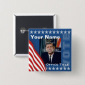 写真|のキャンペーンテンプレートを取り替えて下さい 缶バッジ (正面&裏面)