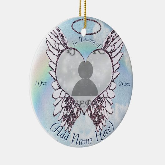 写真|の記念のオーナメントを加えて下さい セラミックオーナメント (右)