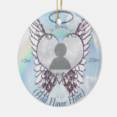 写真|の記念のオーナメントを加えて下さい セラミックオーナメント (左)