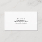 《写真》ぼけ味とメイクアップ 名刺 (裏面)