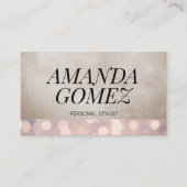 《写真》ぼけ味とラックステクスチャ 名刺 (正面)