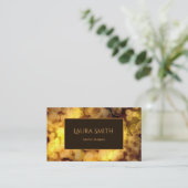 《写真》ぼけ味のスタイルの勾配のデザイン 名刺 (スタンド正面)