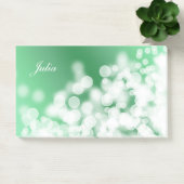 《写真》ぼけ味のスタイルの緑texture.text ポストイット (オフィス)