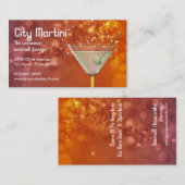 《写真》ぼけ味のマルティーニの名刺 名刺 (正面/裏面)