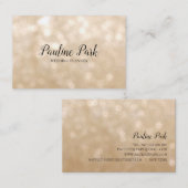 《写真》ぼけ味の美しくエレガントな名刺 名刺 (正面/裏面)