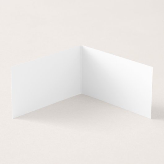 《写真》ぼけ味エレガントモダンテント折り畳み 名刺 (内部)