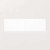 《写真》ぼけ味エレガントモダンテント折り畳み 名刺 (内部フラット)