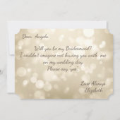 《写真》ぼけ味エレガントワイングラス花嫁カード 招待状 (裏面)