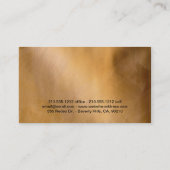 《写真》ぼけ味エレガント灯 名刺 (裏面)