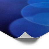 《写真》ぼけ味カラフル虹の背景 ポスター (角)