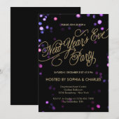 《写真》ぼけ味グラムニューイヤーズイブパーティの招待状 招待状 (正面/裏面)