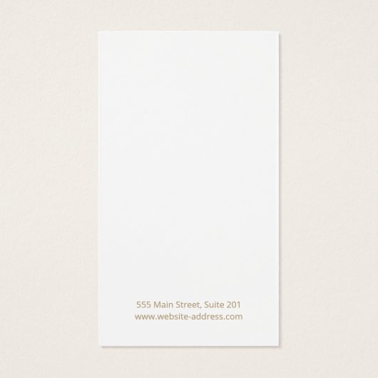 《写真》ぼけ味シンプルジュエリーイヤリング表示カード (裏面)