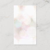 《写真》ぼけ味スプレーボトルハウスクリーニングロゴ事業 名刺 (裏面)