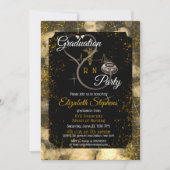 《写真》ぼけ味ナース聴診器EKG卒業パーティー 招待状 (正面)