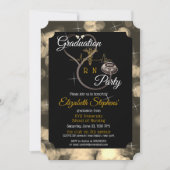 《写真》ぼけ味ナース聴診器EKG卒業パーティー 招待状 (正面)