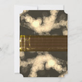 《写真》ぼけ味ナース聴診器EKG卒業パーティー 招待状 (裏面)