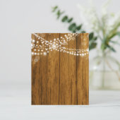 《写真》ぼけ味ハートライト&木目スクラップブック紙 (スタンド正面)