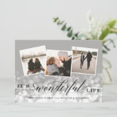 《写真》ぼけ味フレア |写真コラージュカード シーズンカード (スタンド正面)