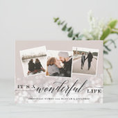 《写真》ぼけ味フレア |写真コラージュカード シーズンカード (スタンド正面)