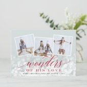 《写真》ぼけ味フレア |写真コラージュカード シーズンカード (スタンド正面)