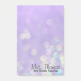 《写真》ぼけ味ポストItノート4x6 （紫） ポストイット