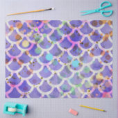 《写真》ぼけ味マーメイドシリーズデザイン6 薄葉紙 (クラフト)